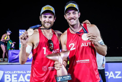 Sportpool Wien Sportler Moritz Pristauz jubelt mit neuem Partner über Bronze