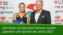 Infoscreen berichtet über das Fest der Wiener Sportstars